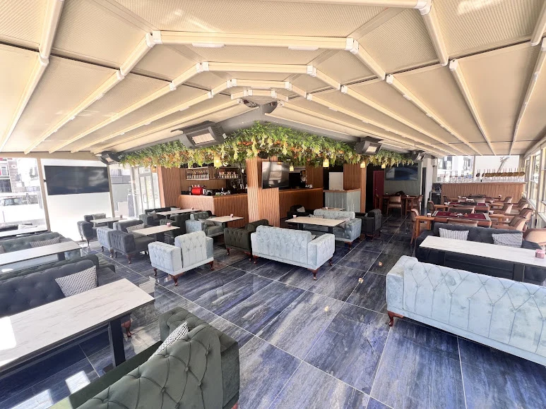 Salon ve kapalı teras